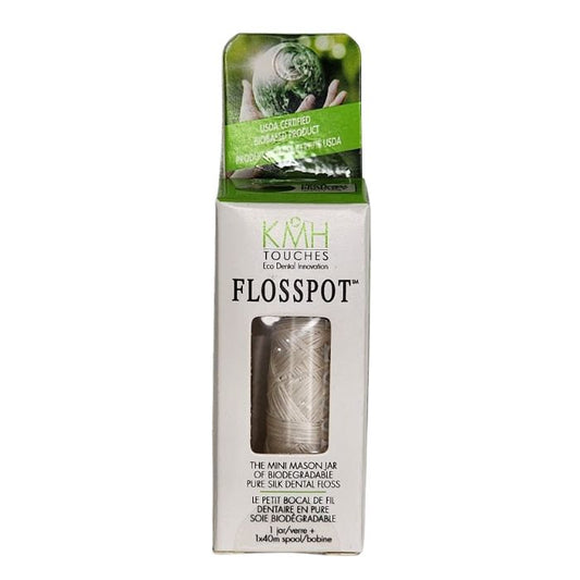 flosspot in packagr front view on white background