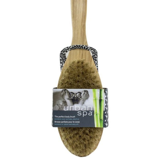 the perfect body brush in package front view on white background