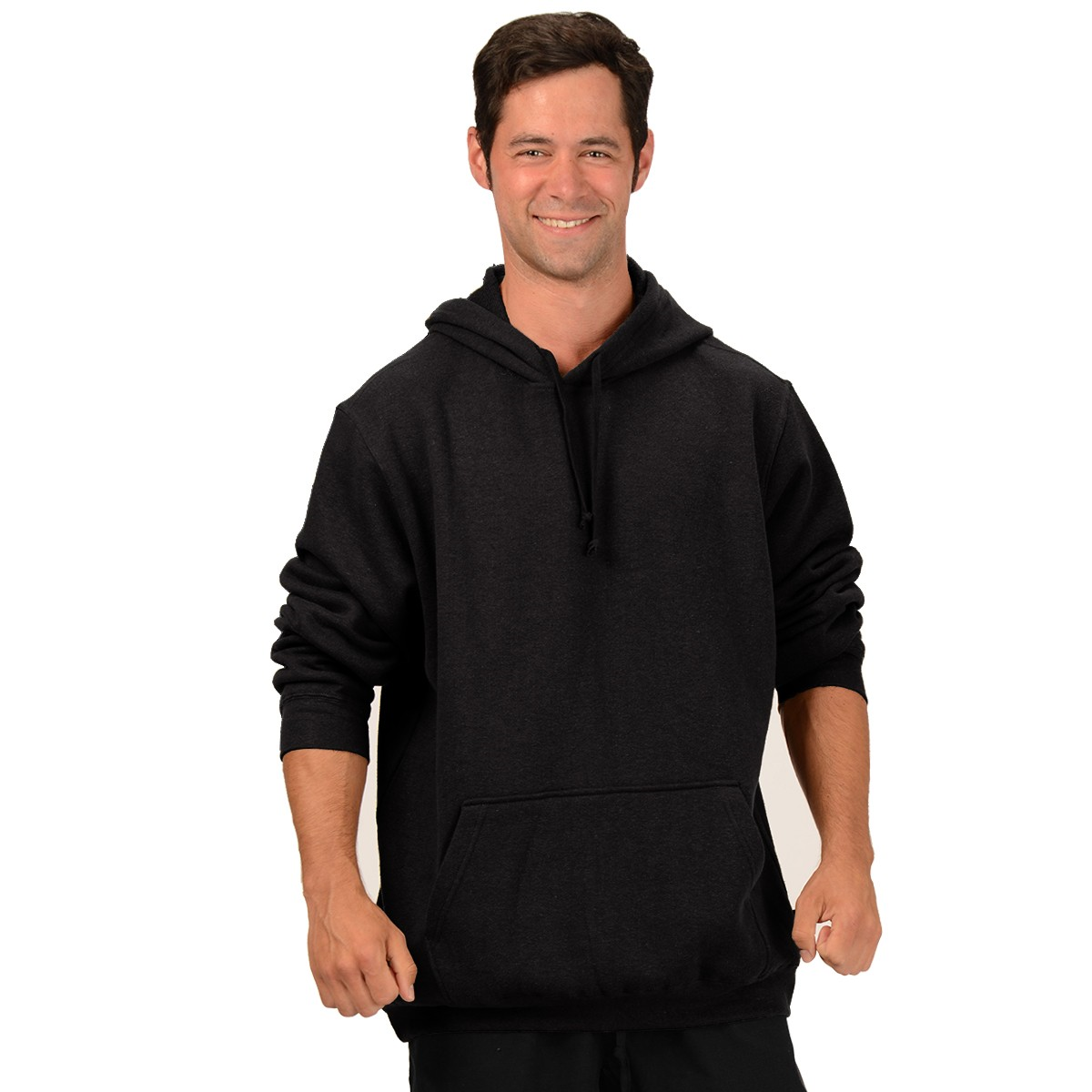 Plain Black Pullover Hoodie – Plain Clothing Store