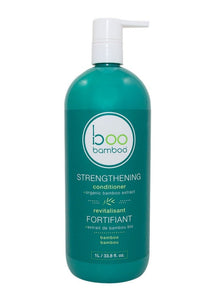 With boo bamboo Strengthening Conditioner noticeably stronger, healthier looking hair is on the way! Rich in mineral and organic proteins, boo bamboo's; bamboo infused formula restores your dry and brittle hair, to silky smooth hair with incredible shine. 1L $25.00