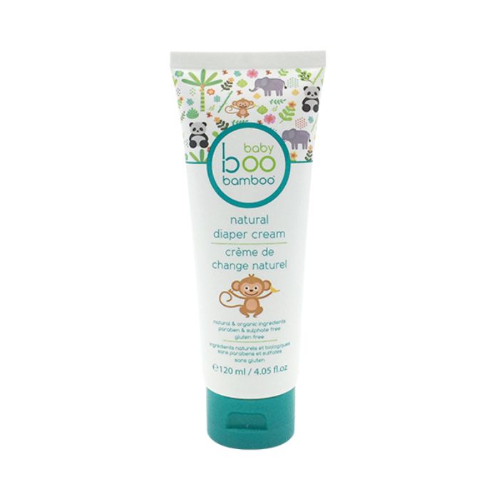 Natural Diaper Cream front view of 120ml tube on white background