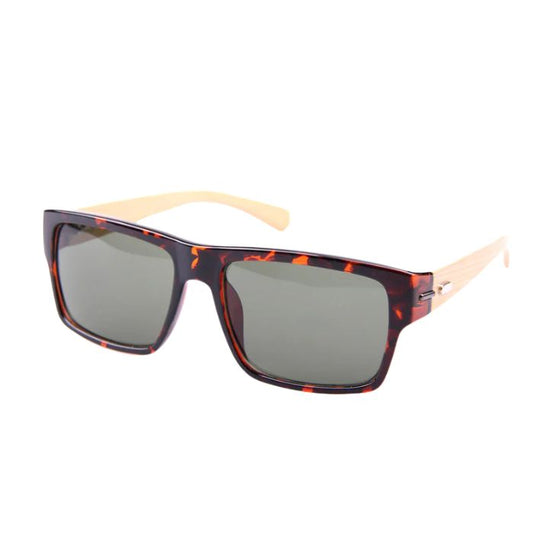 ceiba sunglasses tortoise frames and brown lenses front view of sunglasses on white background