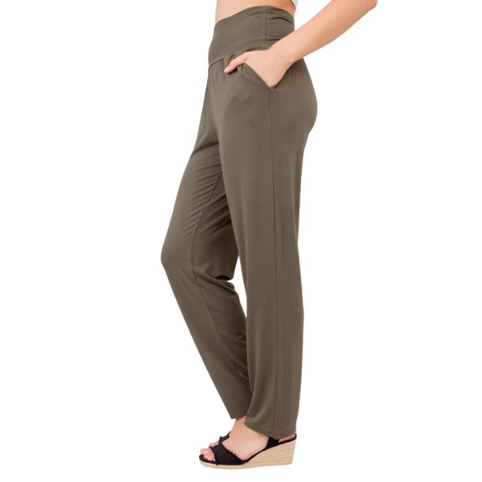 Clair Pants Khaki Green