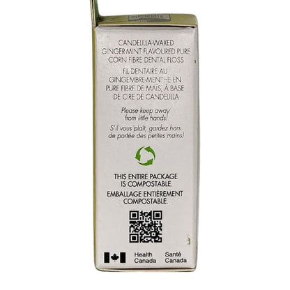 flosspot gold information on package side view on white background