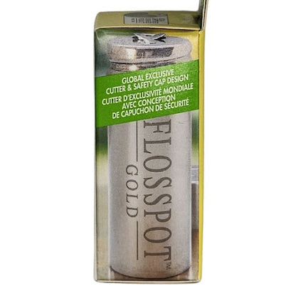 flosspot gold information on package side view on white background