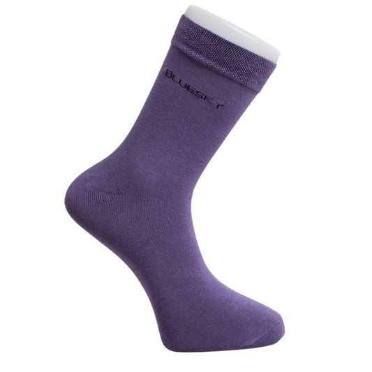 mens lavender purple dress sock set on a white background