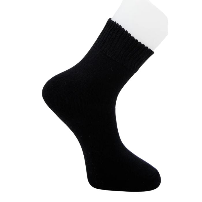 black health sock on white background 