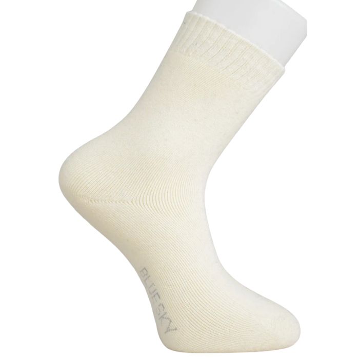 mens white merino wool sock set on a white background 