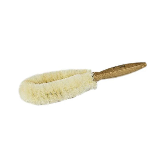 the bamboo therapy brush on white background
