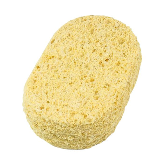 the big squeeze body sponge front view on white background