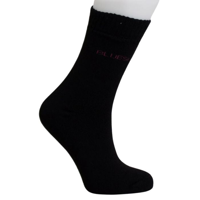 womens black activewear sock set on a white background
