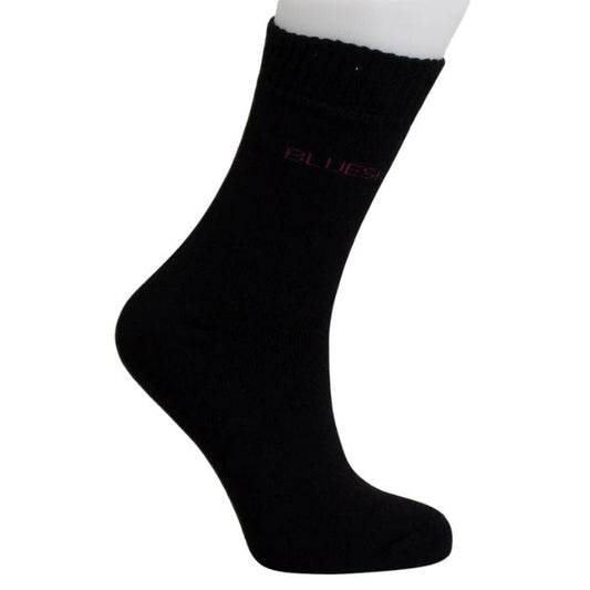 womens black activewear sock set on a white background