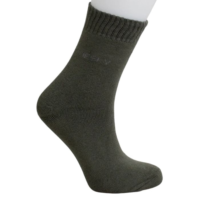 womens khaki green activewear sock set on a white background