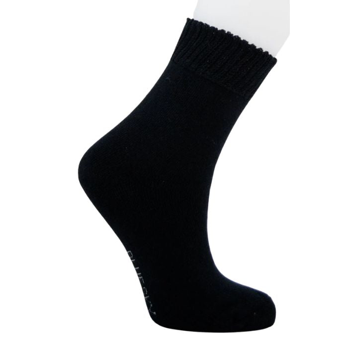 black health sock on white background 