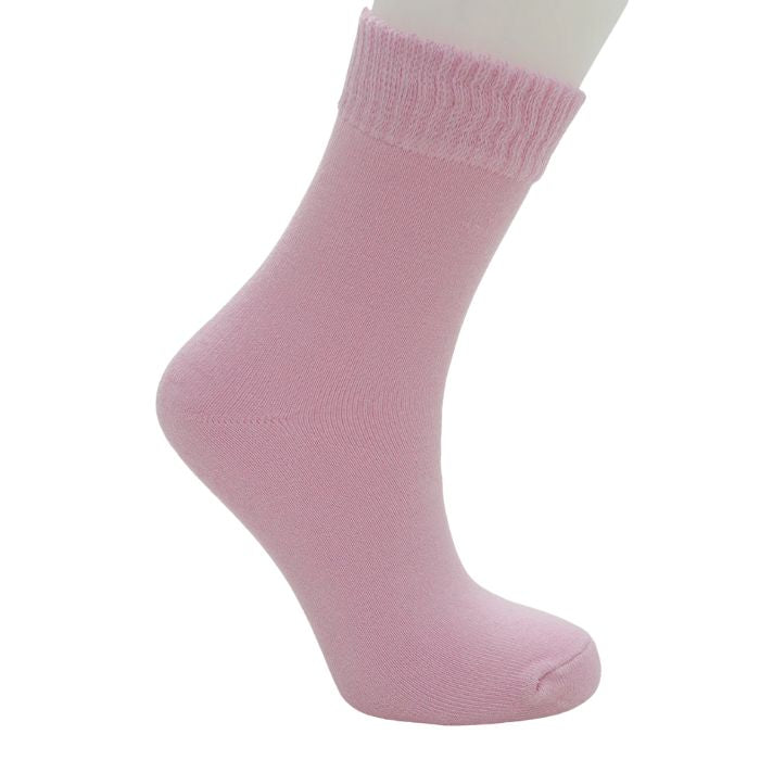 womens pink health sock set on a white background 