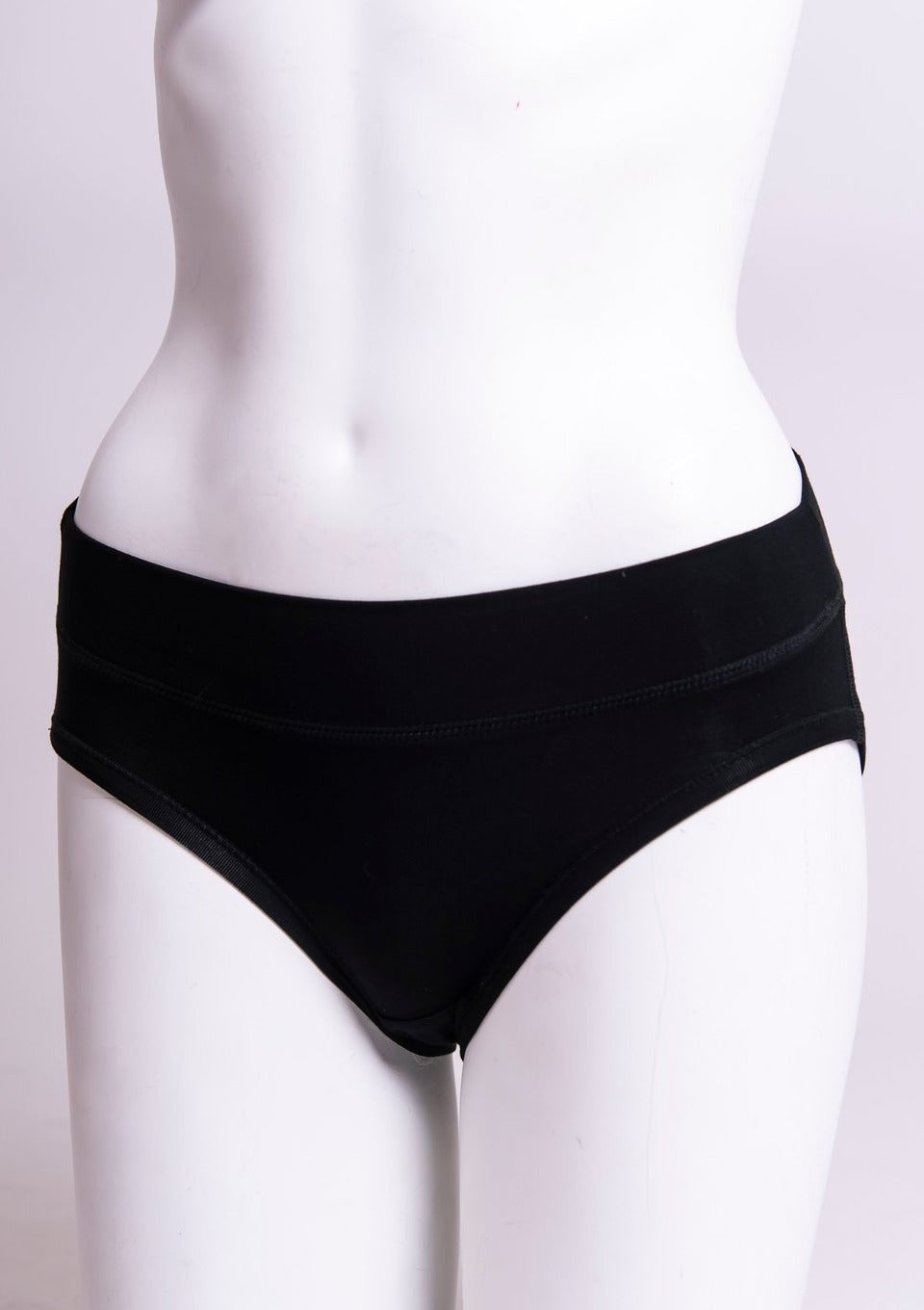 The Hipster has a low rise, great for women who prefer a hip height or lower brief. Blue Sky underwear fits comfortably across and under the buttocks, for no panty lines and complete comfort.  Low rise, out of sight and out of mind, for all-day ease. A generous double-layered gusset gives coverage where we need it.   Fabrication: BAMBOO - 95% Bamboo 5% Lycra   Fabrication - BAMBOO MODAL -50% Bamboo 42% Modal 8% Lycra  BLUE SKY  Blue Sky fit guide - true to size $15.00 Black