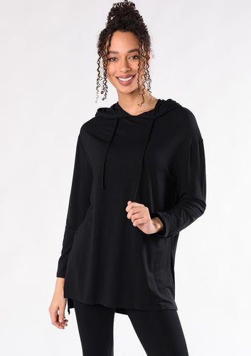 Clothing & Shoes - Tops - Sweaters & Cardigans - Sweatshirts & Hoodies -  Terrera Tracey Hoodie Tunic - Online Shopping for Canadians
