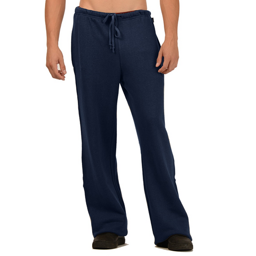 Our Tom Hemp Sweatpants just may end up being the best sweatpants you own. Warm and comfortable with an elastic waist and drawstring, two side pockets and one back pocket, great for everyday. Fabrication: 55% Hemp, 45% Organic Cotton - Fleece Eco-Essential Color Navy