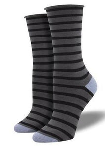 Soft, Breathable, Moisture Wicking, Antibacterial, Hypoallergenic, Amazing! One Size Fits Most (Women's 5-11) Fabrication: 66% Rayon from Bamboo, 32% Nylon, 2% Spandex SockSmith Charcoal $20.00