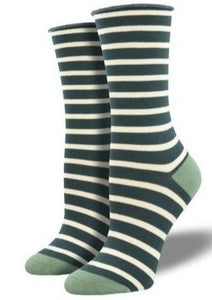 Soft, Breathable, Moisture Wicking, Antibacterial, Hypoallergenic, Amazing! One Size Fits Most (Women's 5-11) Fabrication: 66% Rayon from Bamboo, 32% Nylon, 2% Spandex SockSmith Green $20.00