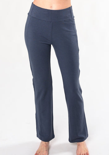 Giselle Ankle Pants-Blue-Bamboo- Women's Green Sustainable Clothes