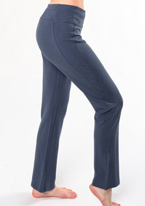 The Emory Pant looks sophisticated yet it feels comfortable enough to lounge in! Made with structured and soft brushed french terry fabric; so these pants can take you from work trips to weekend road trips.   Fabrication: 67% Viscose from Bamboo, 29% Cotton, 4% Spandex anchor blue $95.00