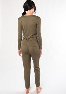Risen Sweatpants w/ Pockets & Side Slits, S - XL SET w/ sku46834, Women's  Clothing Boutique