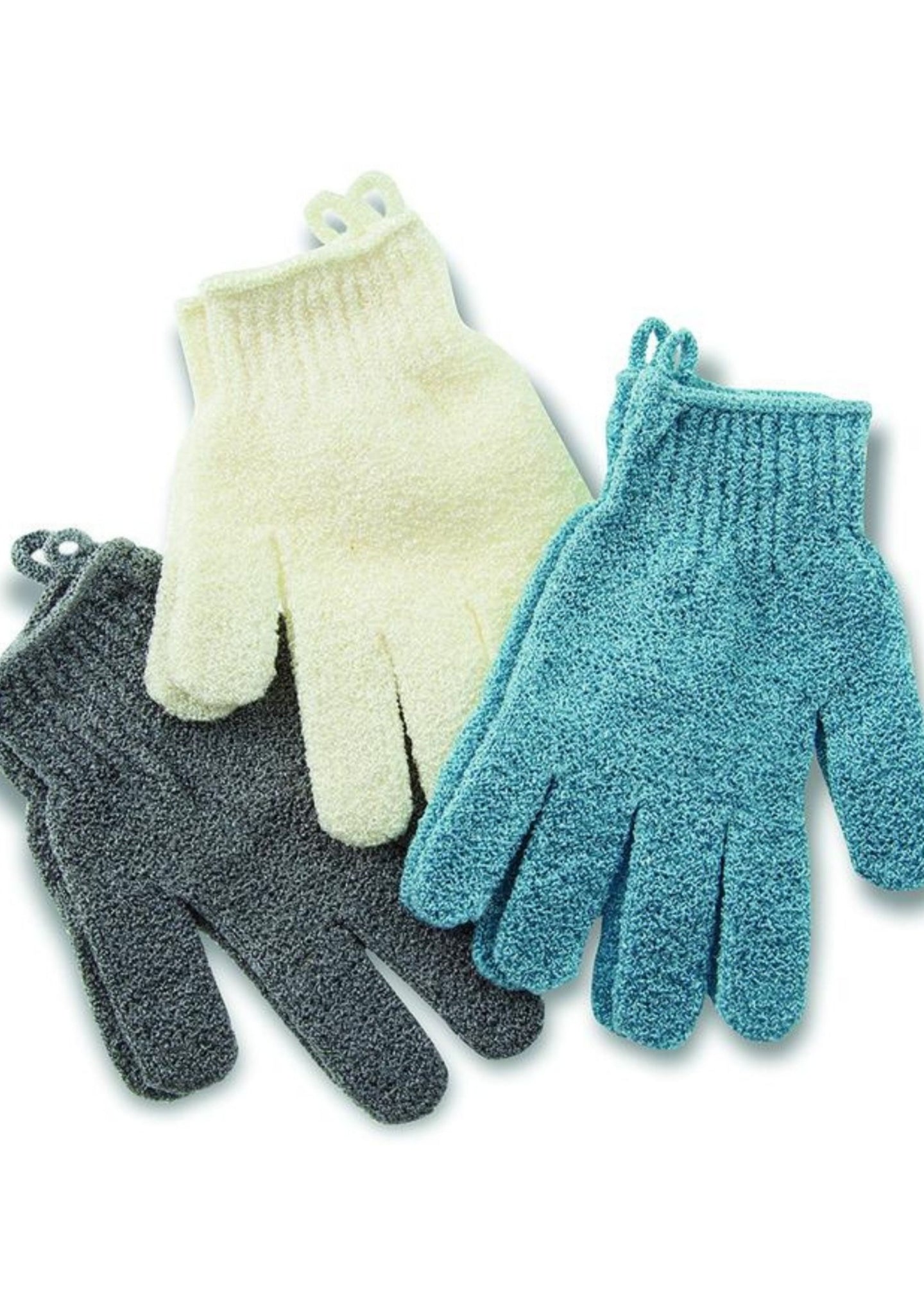 Exfoliate and polish with the Get Glowing Gloves. Put your skin in the best hands-yours. Simply slip these beauties on for dry exfoliating before you shower, or wet with soap in the shower. Either way, used daily the will improve circulation and leave your skin tingling, smooth and polished.  Improves circulation. Leave your skin tingling, smooth and polished. $9.00