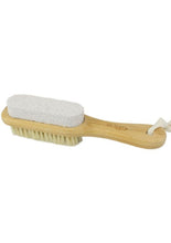 Scrub and buff with the Heel-To-Toe Foot Brush. The handle on this little beauty makes it easy to get a grip on everyday cleansing and exfoliating. Use on damp skin for best results.  Great for pampering your feet at home. Removes calluses and smoothen heels. $8.00