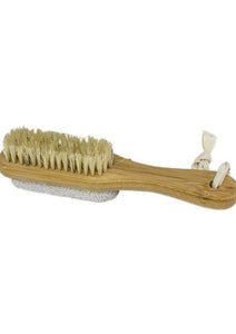 Scrub and buff with the Heel-To-Toe Foot Brush. The handle on this little beauty makes it easy to get a grip on everyday cleansing and exfoliating. Use on damp skin for best results.  Great for pampering your feet at home. Removes calluses and smoothen heels.. $8.00