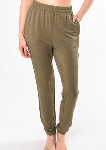 Julie Jogger Pants-Green-Bamboo- Sustainable Living Women's Clothes – House  of Bamboo