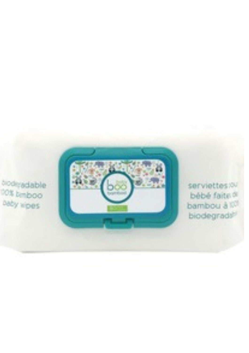boo bamboo's 100% Biodegradable Bamboo Baby Wipes are made of ultra-soft, eco-friendly, 100% unbleached bamboo cloth. They safely and gently cleanse Baby’s face and body using the highest-quality natural ingredients and are enriched with organic bamboo extract and Vitamin E to help strengthen and soothe even the most sensitive newborn skin.  $8.00
