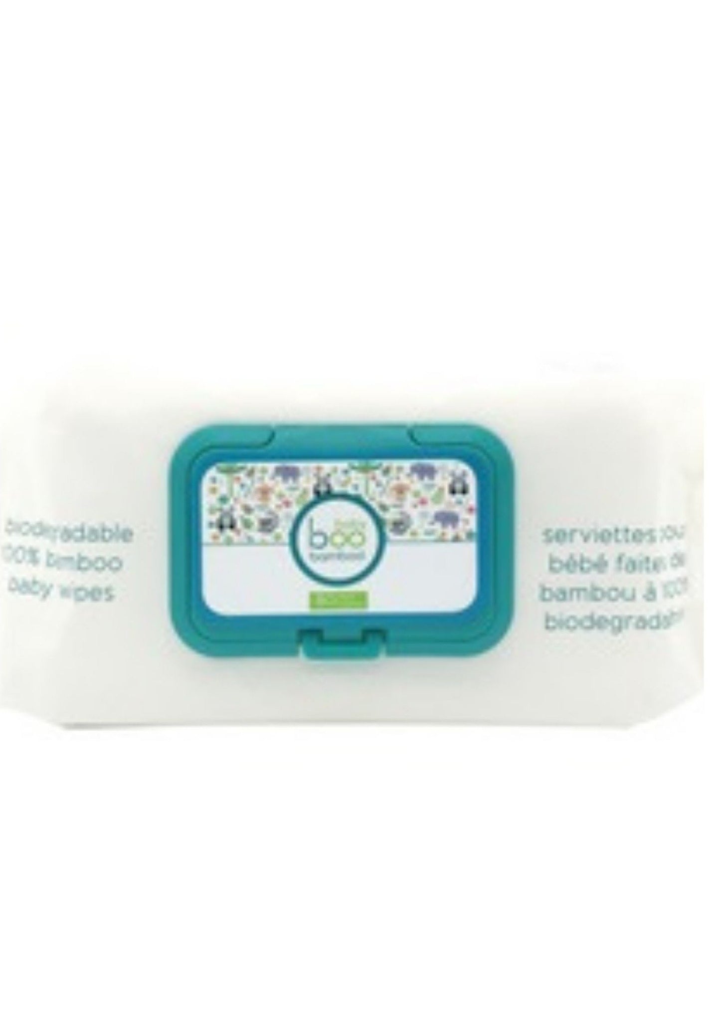 boo bamboo's 100% Biodegradable Bamboo Baby Wipes are made of ultra-soft, eco-friendly, 100% unbleached bamboo cloth. They safely and gently cleanse Baby’s face and body using the highest-quality natural ingredients and are enriched with organic bamboo extract and Vitamin E to help strengthen and soothe even the most sensitive newborn skin.  $8.00