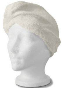 Quick-dry your hair with the Savvy Sister Turban Towel. Women who pamper their hair know that towels tug and too much time with a blow dryer leaves them and their hair frazzled. They depend on our bamboo hair turban. Wrap it around your wet tresses (button at the back) and let it gently and effectively absorb excess moisture. Machine washable. Hang to dry.  Cuts drying time by 50%. Helps reduce frizz and breakage. Eco-friendly option. $17.00