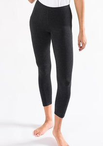 Suri Capri Leggings are comfortable, flexible and breathable. Made with oh-so-soft Viscose from Bamboo, this is a great gift for yourself, family or friends. Lightweight yet opaque, they are great to pair with a tunic, tank, t-shirt or blouse. You will Love your Suri  Capri Bamboo Leggings. Fabrication 94% Viscose from Bamboo, 6% Spandex TERRERA Black $43.00