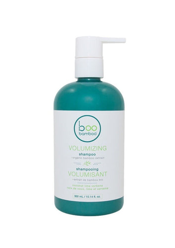 Pump up the volume for a healthy, full bodied mane with the boo bamboo Volumizing Shampoo! Energizing coconut lime verbena stimulates hair from root to tip, creating thick and luxurious looking hair. boo bamboo's signature bamboo extract along with organic proteins will leave your hair strong, shiny and full with volume. 300ml $13.00