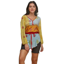 Alchemy Tunic- Upcycled Saris