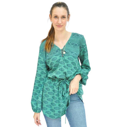 Alchemy Tunic- Upcycled Saris