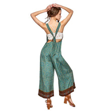 Friendly Overalls- Upcycled Sari