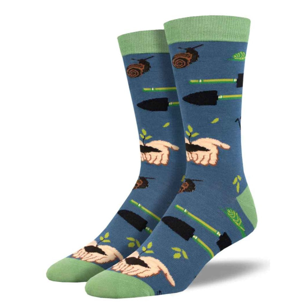 Green Thumb Socks Green