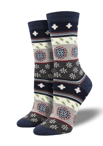 Soft, Breathable, Moisture Wicking, Antibacterial, Hypoallergenic, Amazing Socks! One Size Fits Most (Women's 5-11) Fabrication: 66% Rayon from Bamboo, 32% Nylon, 2% Spandex SockSmith charcoal grey $20.00