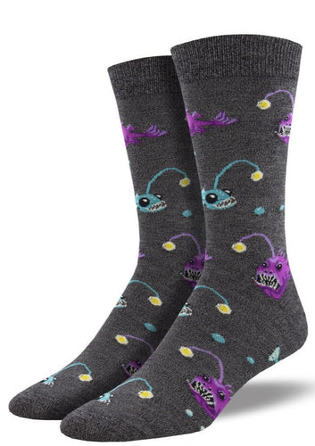 Soft, Breathable, Moisture Wicking, Antibacterial, Hypoallergenic, Amazing Socks! One Size Fits Most (Men's 7-13) Fabrication: 66% Rayon from Bamboo, 32% Nylon, 2% Spandex SockSmith Charcoal Grey $22.00