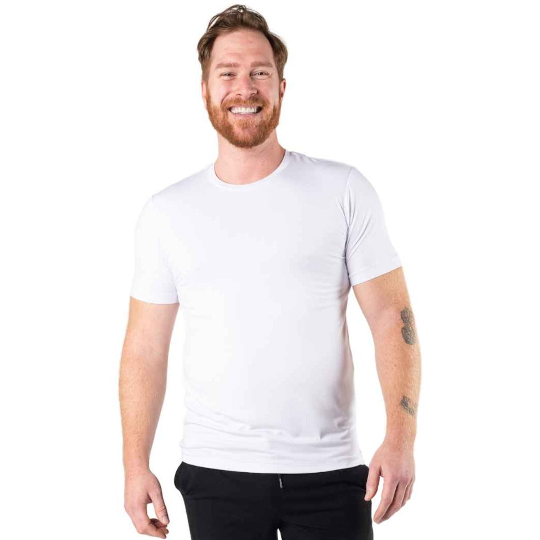 Lawrence Crew-Neck Tee- White