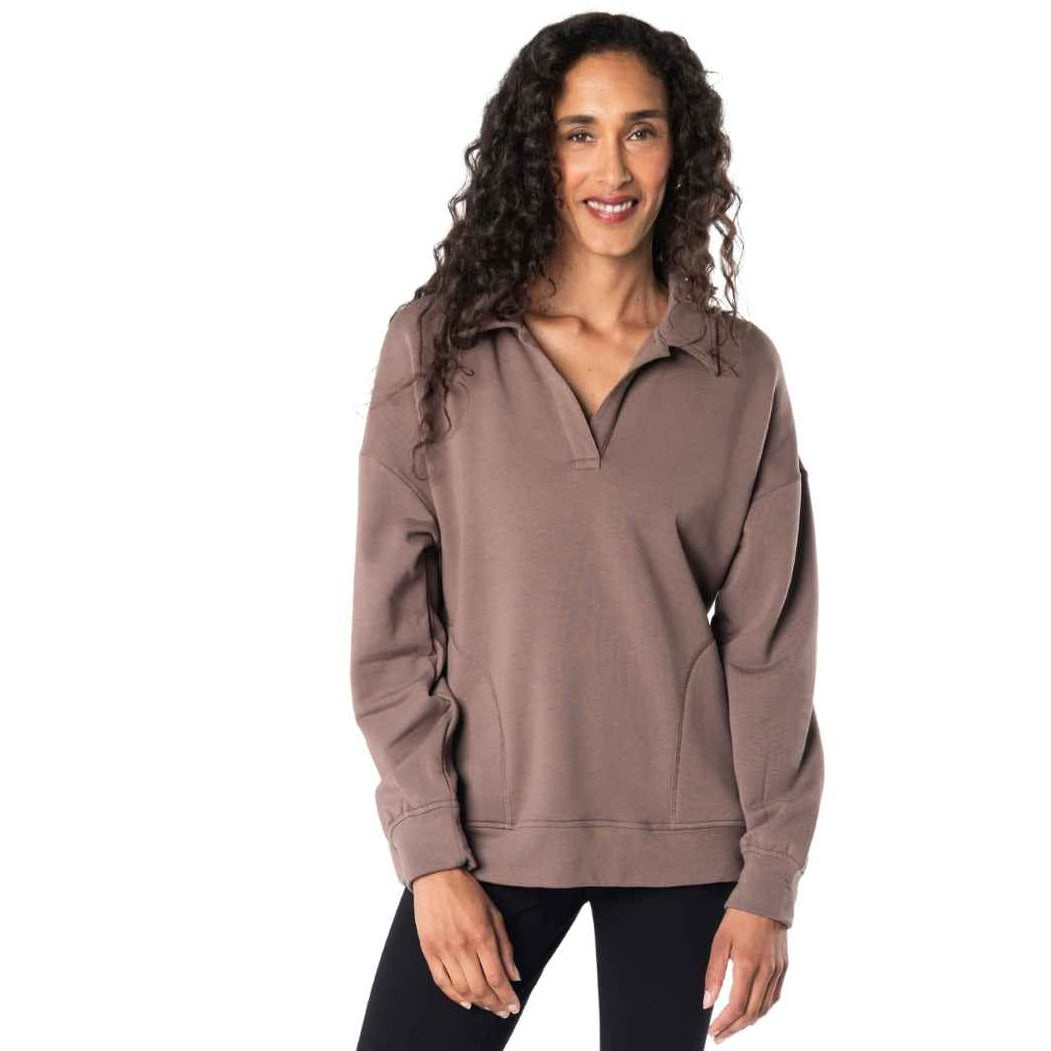 Marissa Sweatshirt- Latte Brown